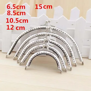 Silver Coin Purse Metal Frame Sewing Bags Clutch Accessories Handbag Handle Kiss Clasp Lock 6.5/8.5/10.5/12/15CM 20 pcs
Silver Coin Purse Metal Frame Sewing Bags Clutch Accessories Handbag Handle Kiss Clasp Lock 6.5/8.5/10.5/12/15CM 20 pcs