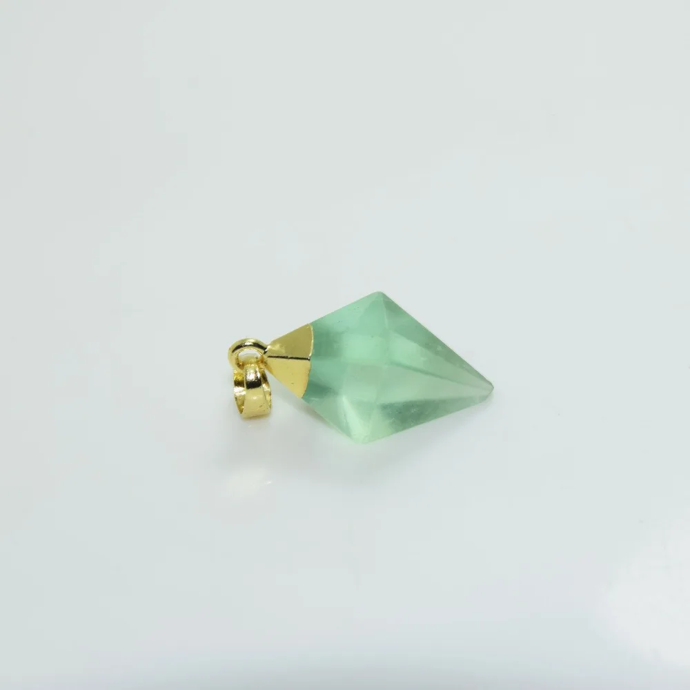 Natural Fashion Jewelry Green Fluorite Gold Point Girl Pendant Crystal Quartz chakra stone healing pendant for women party
Natural Fashion Jewelry Green Fluorite Gold Point Girl Pendant Crystal Quartz chakra stone healing pendant for women party