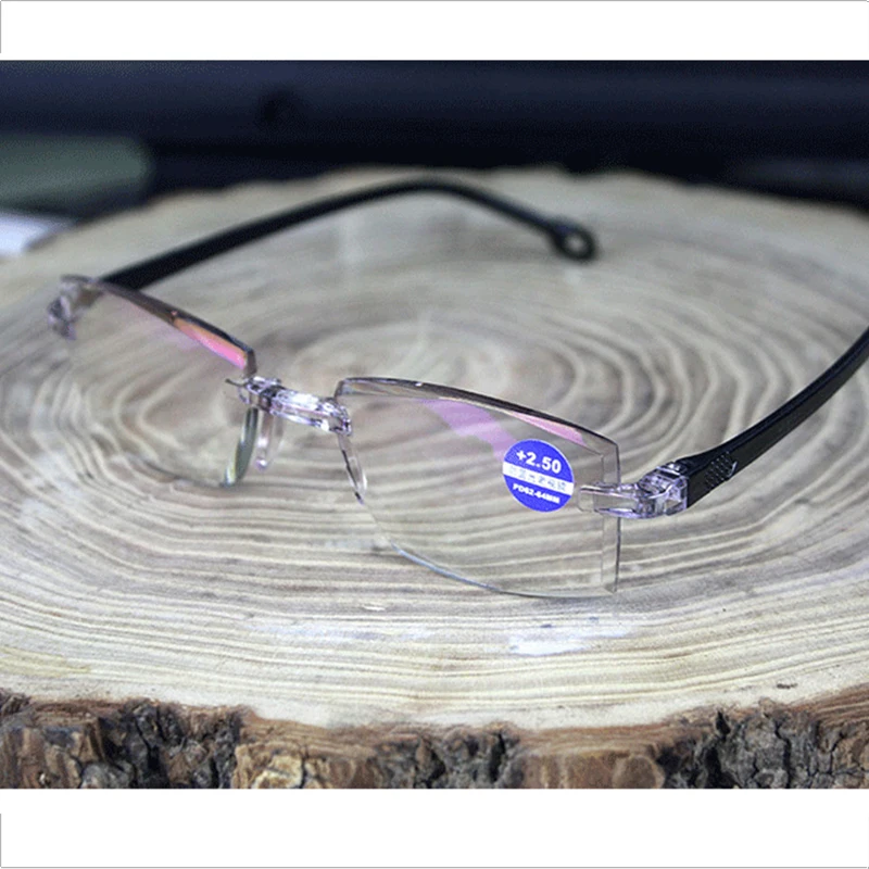 Rimless Reading Glasses Women Men Transparent Blue Light Blocking Frameless Computer Glasses Presbyopia Reader 1.0 1.5 2.0 2.5 3
Rimless Reading Glasses Women Men Transparent Blue Light Blocking Frameless Computer Glasses Presbyopia Reader 1.0 1.5 2.0 2.5 3
