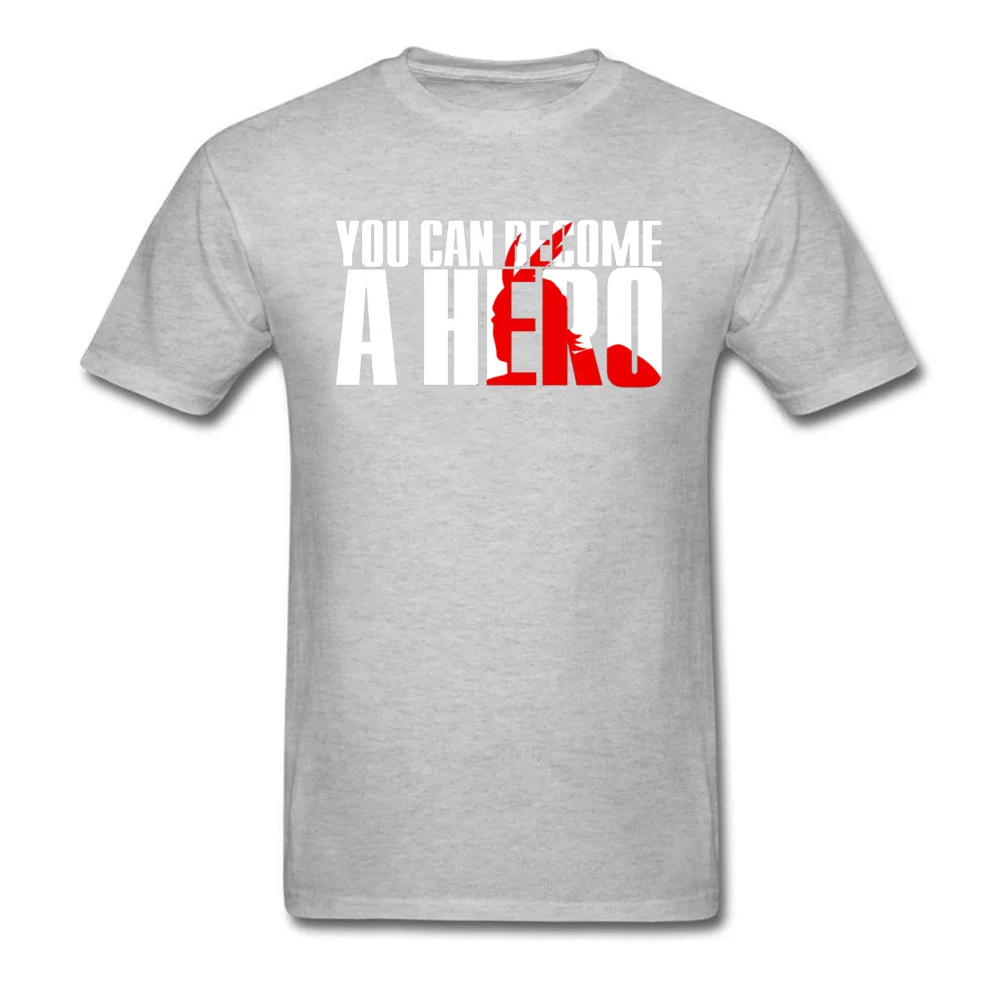 Men Hip Hop Casual Tops T Shirt Round Collar Mother Day Pure Cotton Top T-shirts Printing Short Sleeve Boku No 830 Top T-shirts Boku No 830 grey