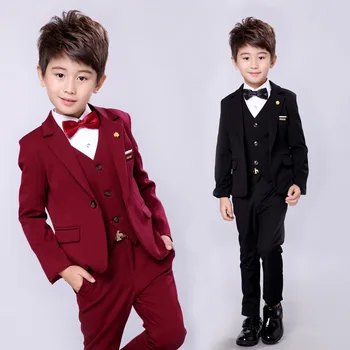 Child Blazer Suit 3pcs Kid Gentle and Slim costumes Wedding flower boy dress 2-12Y Formal children suit jacket
Child Blazer Suit 3pcs Kid Gentle and Slim costumes Wedding flower boy dress 2-12Y Formal children suit jacket