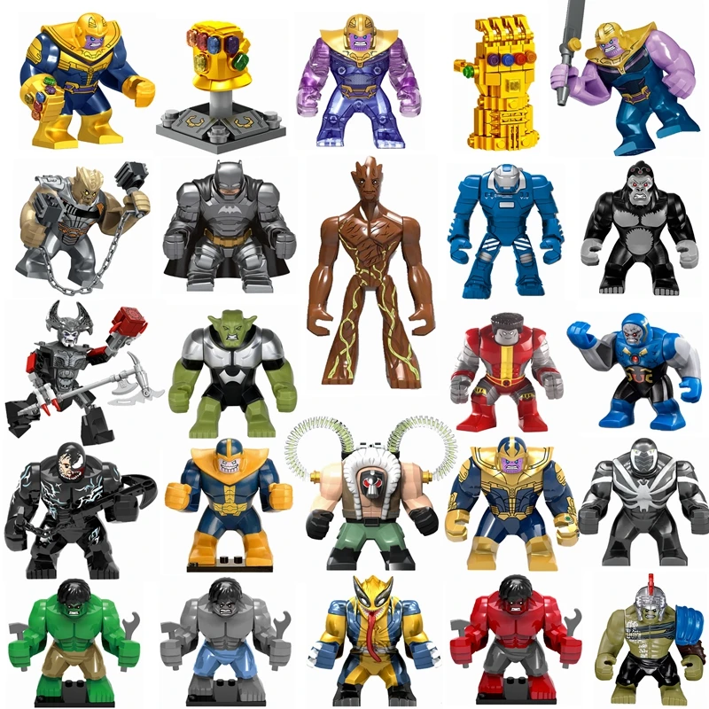 Legoing Super Heroes Avengers Iron Man Thanos Big Legoing Figures Hulk Batman Building Blocks Toys for Children With Legoings
Legoing Super Heroes Avengers Iron Man Thanos Big Legoing Figures Hulk Batman Building Blocks Toys for Children With Legoings