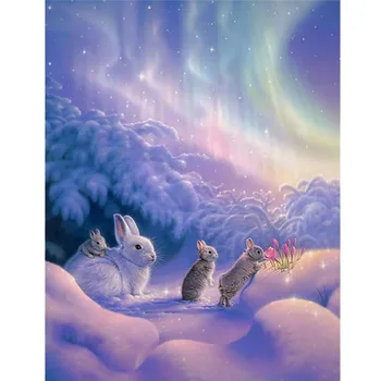 5D DIY Diamond Wall Painting Sticker Rabbit Snow Landscape Picture Full Square Drill Cross Stitch Beadwork Embroidery Home Decor
5D DIY Diamond Wall Painting Sticker Rabbit Snow Landscape Picture Full Square Drill Cross Stitch Beadwork Embroidery Home Decor