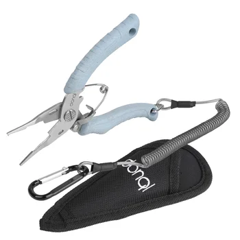 DONQL Fishing Pliers Line Cutter Hook Remover Stainless Steel Scissors Multifunctional Fishing Clamp Accessories Spring Rope
DONQL Fishing Pliers Line Cutter Hook Remover Stainless Steel Scissors Multifunctional Fishing Clamp Accessories Spring Rope