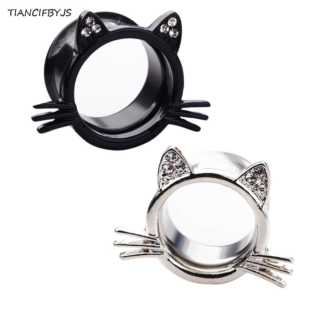TIANCIFBYJS New Flared Flesh Tunnels Stainless Steel Ear Plugs Crystal Earring Expanders Piercing Stretchers Body Jewelry 80 pcs
TIANCIFBYJS New Flared Flesh Tunnels Stainless Steel Ear Plugs Crystal Earring Expanders Piercing Stretchers Body Jewelry 80 pcs