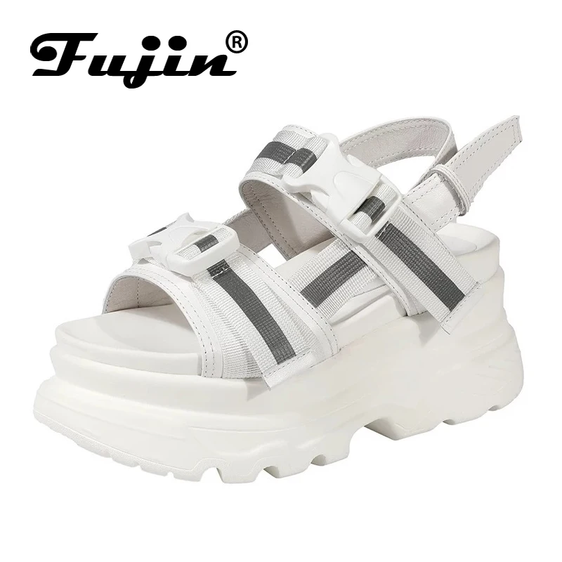Fujin Thick-soled Sandals Female Summer Dropshipping Korean Version of New Casual Sports Luminous Ins Tide Models Muffin Sandals
Fujin Thick-soled Sandals Female Summer Dropshipping Korean Version of New Casual Sports Luminous Ins Tide Models Muffin Sandals