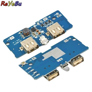 5Pcs 5V 2A Power Bank Charger Module Charging Circuit Board 2A Dual USB Output 1A Input Step Up Boost Power Supply Module
5Pcs 5V 2A Power Bank Charger Module Charging Circuit Board 2A Dual USB Output 1A Input Step Up Boost Power Supply Module