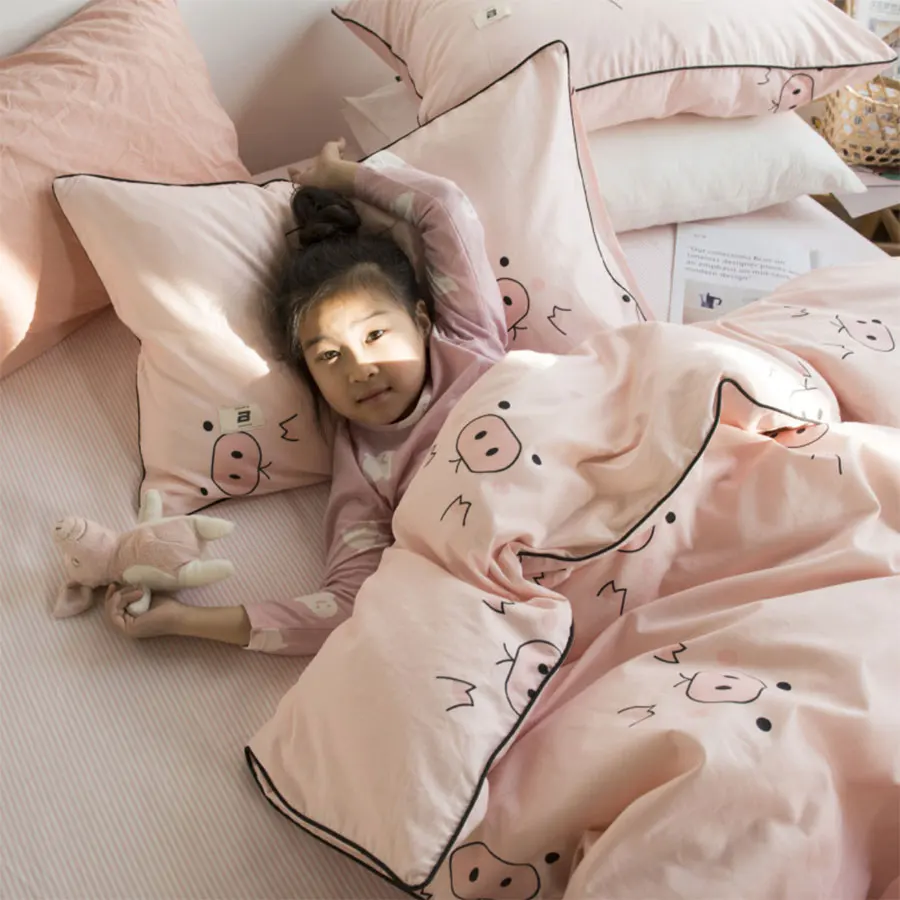 cute cartoon pig bedding set teen child kid,twin full queen cotton single double home textile bed sheet pillow case duvet cover
cute cartoon pig bedding set teen child kid,twin full queen cotton single double home textile bed sheet pillow case duvet cover