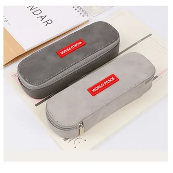 Grey Pencil Case Simple Design Pencil Box Fashion Pen Holder Zipper Pen Case High Capacity Pen Organizer Stationery Gift Box
Grey Pencil Case Simple Design Pencil Box Fashion Pen Holder Zipper Pen Case High Capacity Pen Organizer Stationery Gift Box
