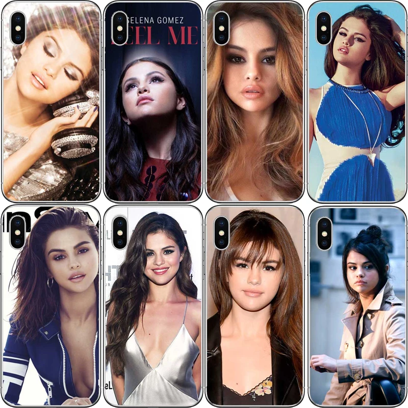 Фото BINYEAE Selena Gomez Прозрачный чехол для мобильного телефона iPhone 11 PRO MAX 5S SE 6 XR XS 7 Plus