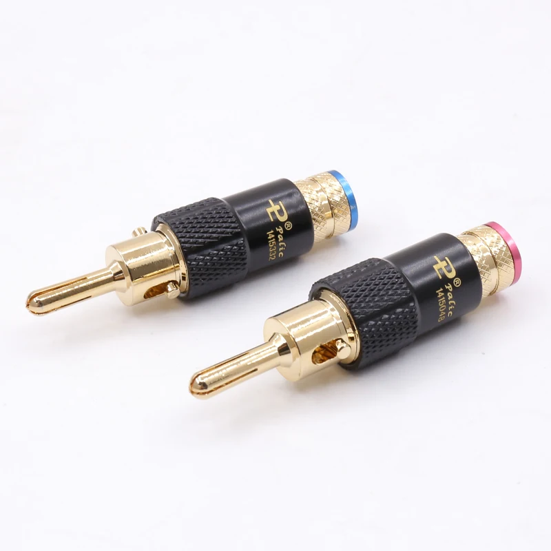 4pcs/lot New Brass Banana Plug with Lock Palic Plug Speaker Cable Speaker Amplifier Connector for DIY RCA speaker cable
4pcs/lot New Brass Banana Plug with Lock Palic Plug Speaker Cable Speaker Amplifier Connector for DIY RCA speaker cable