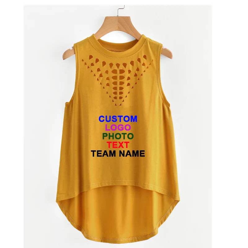 Hip Hop Sexy holes hallow out Punk rock women customized personalized logo photo text printed T shirt Vest sleeveless Female top
Hip Hop Sexy holes hallow out Punk rock women customized personalized logo photo text printed T shirt Vest sleeveless Female top