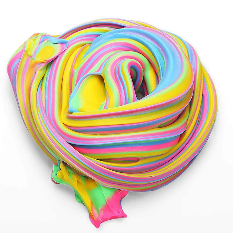 60ml 3D Colorful Fluffy Foam Slime DIY Soft Cotton Slime Anti Stress Plasticine Polymer Education Slime Toys For Child
60ml 3D Colorful Fluffy Foam Slime DIY Soft Cotton Slime Anti Stress Plasticine Polymer Education Slime Toys For Child