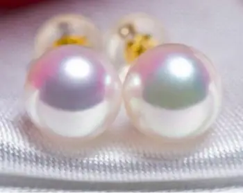 Jewelry Jade Earring noble jewelry natural 8mm Akoya white pearl pearl earrings 18K gold Free Shipping
Jewelry Jade Earring noble jewelry natural 8mm Akoya white pearl pearl earrings 18K gold Free Shipping