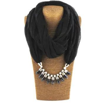 TagerWilen Pendant Scarf Necklace Acrylic Rivets Necklaces For Women Pearls Beads Scarves Jewelry Wrap Female Accessories X-27
TagerWilen Pendant Scarf Necklace Acrylic Rivets Necklaces For Women Pearls Beads Scarves Jewelry Wrap Female Accessories X-27