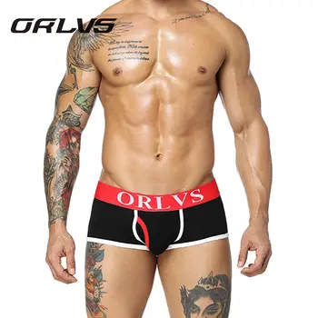 ORLVS Brand Men Underwear U Convex Pouch Trunks Shorts Cotton Men Boxer Sexy Men boxers Panties 5 Colors Underpants Pouch
ORLVS Brand Men Underwear U Convex Pouch Trunks Shorts Cotton Men Boxer Sexy Men boxers Panties 5 Colors Underpants Pouch