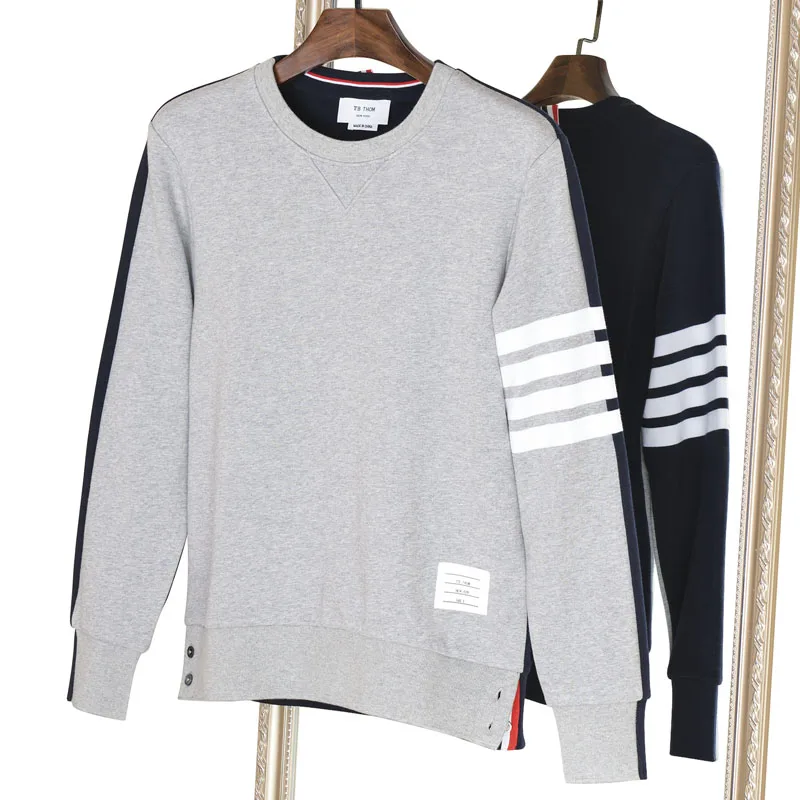 2019 Fashion TB THOM Brand Spring Panelled Patchwork Clothing Cotton Jacket Men Women Sweatshirts O-Neck Casual Sportswear Coat
2019 Fashion TB THOM Brand Spring Panelled Patchwork Clothing Cotton Jacket Men Women Sweatshirts O-Neck Casual Sportswear Coat