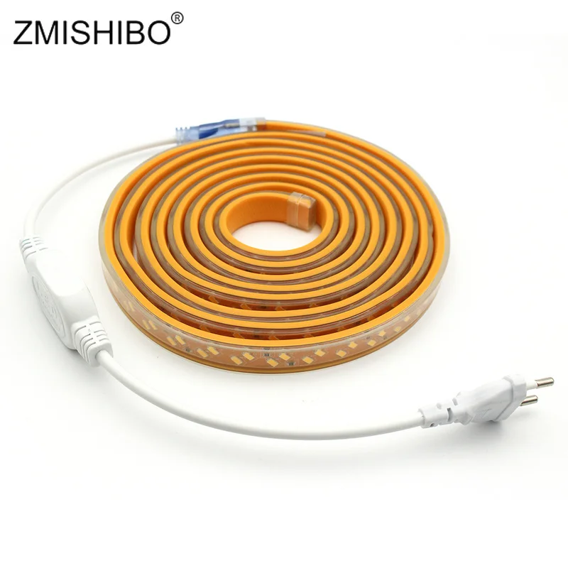 ZMISHIBO IP67 LED Strip 220V 5630/5730 120LED/M Waterproof Flexible Lamp Replace T5 Real 10W/M With EU/US Plug Warm/Cold White
ZMISHIBO IP67 LED Strip 220V 5630/5730 120LED/M Waterproof Flexible Lamp Replace T5 Real 10W/M With EU/US Plug Warm/Cold White