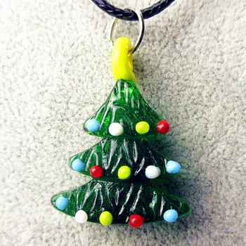 6pcs Custom New Hand made lampwork Murano Glass Christmas tree pendant Christmas decor lovely ornaments DIY Necklace accessories
6pcs Custom New Hand made lampwork Murano Glass Christmas tree pendant Christmas decor lovely ornaments DIY Necklace accessories
