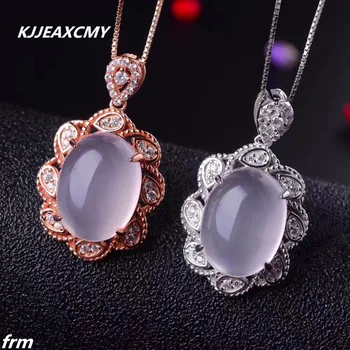 KJJEAXCMY boutique jewelry,925 sterling silver inlaid natural pink crystal ladies pendants natural Furong large particles 10 car
KJJEAXCMY boutique jewelry,925 sterling silver inlaid natural pink crystal ladies pendants natural Furong large particles 10 car