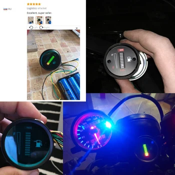 Car Fuel Gauge 10 LED Fuel Level Meter Gauge Fuel Level Sensor 12V Motorcycle Automobile Aluminum Alloy 1 Piece Car Styling
Car Fuel Gauge 10 LED Fuel Level Meter Gauge Fuel Level Sensor 12V Motorcycle Automobile Aluminum Alloy 1 Piece Car Styling