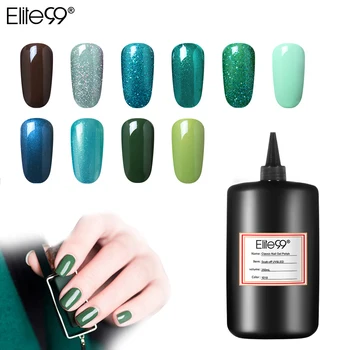 

Elite99 Nail Art 250ML Pure Nail Gel Polish Soak Off UV LED Manicure Base Top Base Varnish Lacquer Color Primer