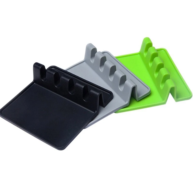 Silicone Spoon Chopsticks Mat Heat Resistant Kitchen Utensil Silicone Rest Spoon Fork Holder Spatula Kitchen Cooking Tools
Silicone Spoon Chopsticks Mat Heat Resistant Kitchen Utensil Silicone Rest Spoon Fork Holder Spatula Kitchen Cooking Tools