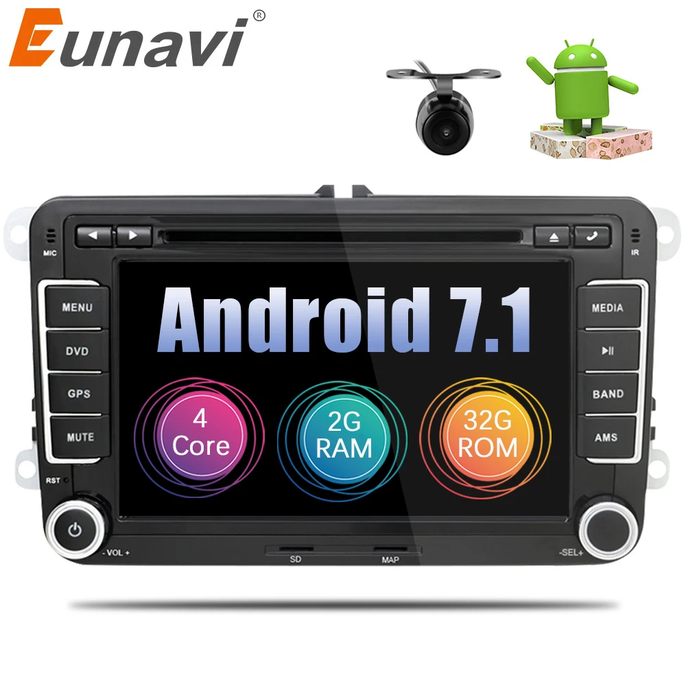 Eunavi 2 Din Android 9.0 Car DVD Player Radio GPS navigation For VW GOLF 6 Polo Bora JETTA B6 PASSAT Tiguan SKODA OCTAVIA
Eunavi 2 Din Android 9.0 Car DVD Player Radio GPS navigation For VW GOLF 6 Polo Bora JETTA B6 PASSAT Tiguan SKODA OCTAVIA