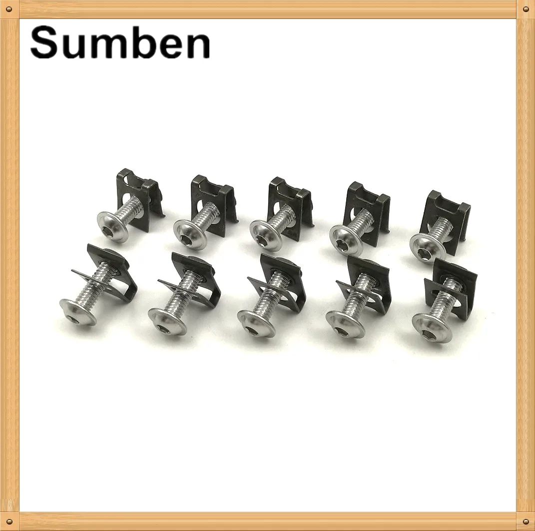 6MM Stainless Steel Fairing Body Work Bolt M6 Spire Speed Fastener Clips Screw Spring Nuts for Honda CBR600RR CBR900RR CBR1000RR
6MM Stainless Steel Fairing Body Work Bolt M6 Spire Speed Fastener Clips Screw Spring Nuts for Honda CBR600RR CBR900RR CBR1000RR