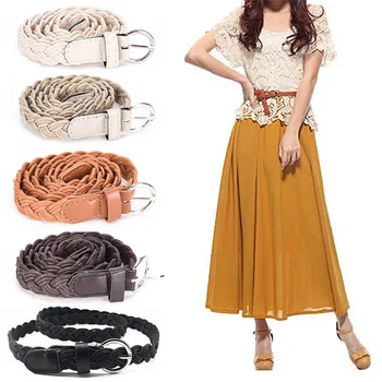 Slim Waistband Girdle Hot Sell Womens Weave Belt New Style Braided Hemp Rope Braid Belt Female Belt For Dress
Slim Waistband Girdle Hot Sell Womens Weave Belt New Style Braided Hemp Rope Braid Belt Female Belt For Dress