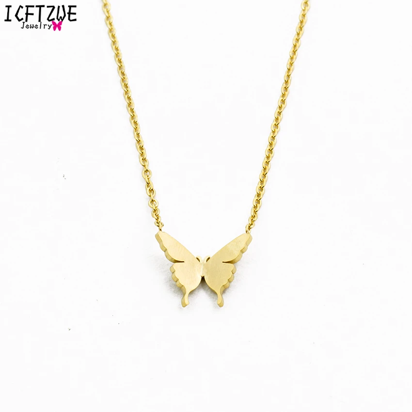 1Pc 2019 New Lovely Gold Silver Plated Butterfly Necklace For Women Simple Insect Women Long Necklace Butterfly Party Gifts
1Pc 2019 New Lovely Gold Silver Plated Butterfly Necklace For Women Simple Insect Women Long Necklace Butterfly Party Gifts