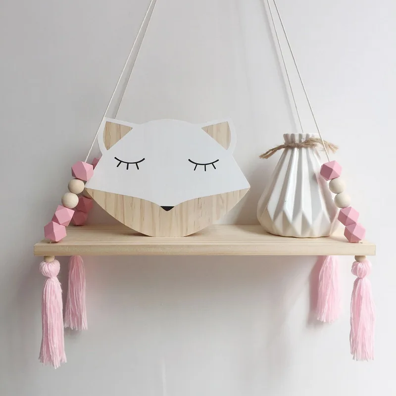 INS Nordic Wall Shelves Wall Decor Storage Rack Wooden Beads Tassel Storage Swing Shelf Kid's Room Organizer for Toys
INS Nordic Wall Shelves Wall Decor Storage Rack Wooden Beads Tassel Storage Swing Shelf Kid's Room Organizer for Toys