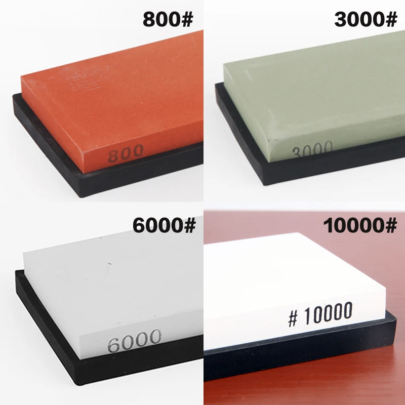 RSCHEF 4pcs set whetstone 800 3000 6000 10000 grit professional knife sharpener sharpening stone knife stone package
RSCHEF 4pcs set whetstone 800 3000 6000 10000 grit professional knife sharpener sharpening stone knife stone package