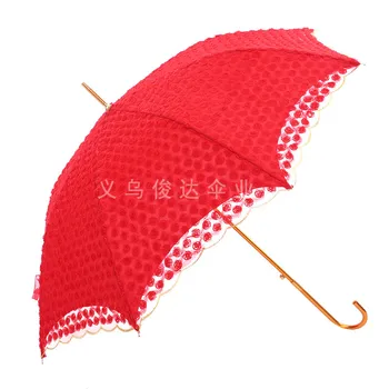 Lace Sunshade Red Folding Manual Opening Wedding Umbrella Bridal Parasol Umbrella Accessories For Wedding Bridal Shower Umbrella
Lace Sunshade Red Folding Manual Opening Wedding Umbrella Bridal Parasol Umbrella Accessories For Wedding Bridal Shower Umbrella