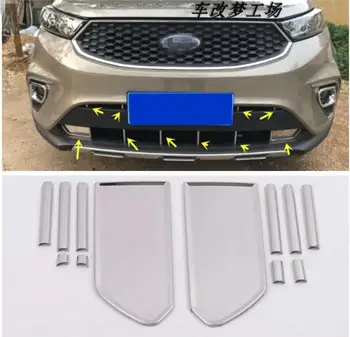 12pcs/Set ABS Chrome CAR Front Racing Grills Bumper Mesh Grille Around Trim Cover Fits For Ford Territory 2019 2020
12pcs/Set ABS Chrome CAR Front Racing Grills Bumper Mesh Grille Around Trim Cover Fits For Ford Territory 2019 2020