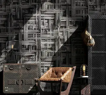 Beibehang Industrial Background Wallpaper Geometric Abstract Heavy Metal Wallpaper 3d Bar Coffee Shop Restaurant 3d wallpaper
Beibehang Industrial Background Wallpaper Geometric Abstract Heavy Metal Wallpaper 3d Bar Coffee Shop Restaurant 3d wallpaper