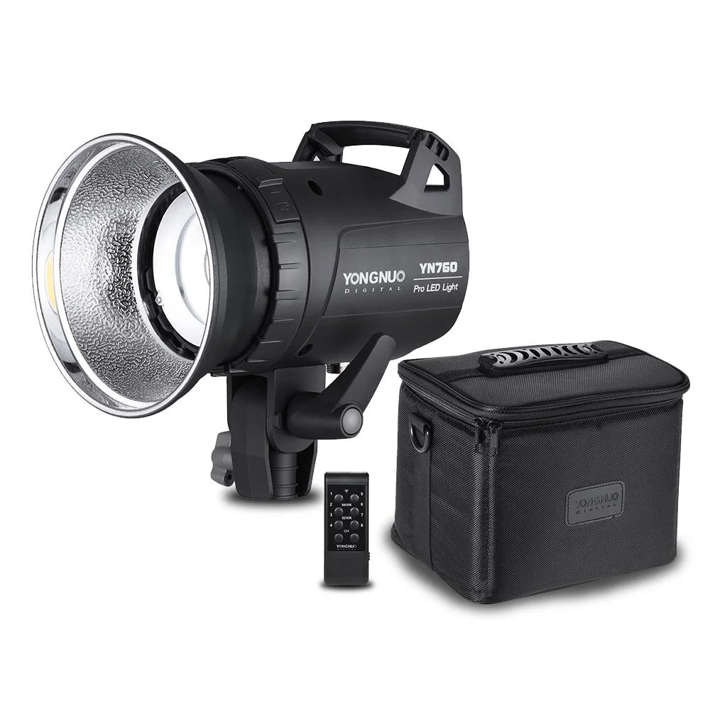 YONGNUO YN760 Protable Studio LED Video Light Photography Outdoor Lamp 4200K 8000LM CRI>95 Support Wireless Remote Controller
YONGNUO YN760 Protable Studio LED Video Light Photography Outdoor Lamp 4200K 8000LM CRI>95 Support Wireless Remote Controller