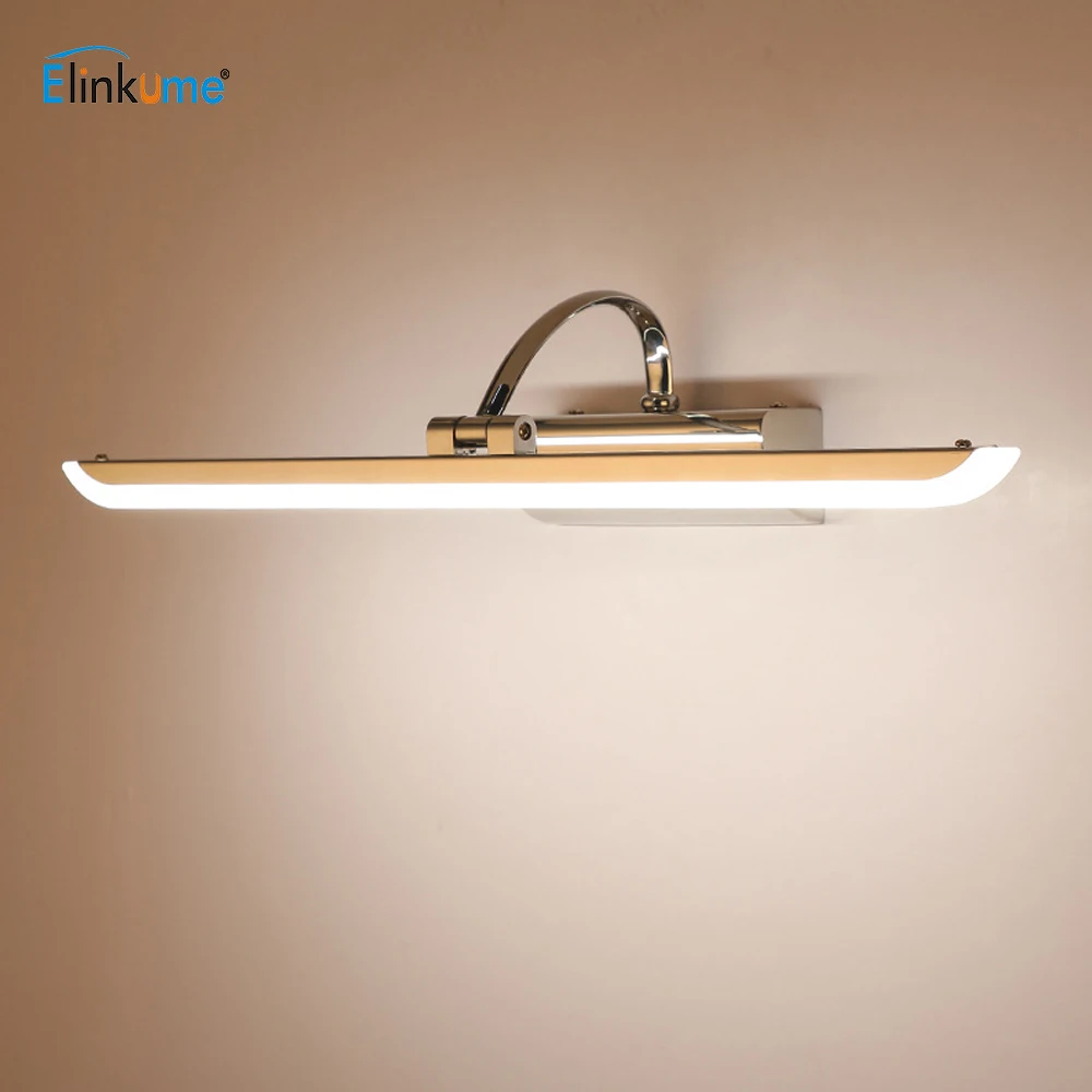 Simple and Modern 9W 12EW 14W 16W Mirror Headlight LED Bathroom Bathroom Waterproof And Fog-Proof Stainless Stee Lamp
Simple and Modern 9W 12EW 14W 16W Mirror Headlight LED Bathroom Bathroom Waterproof And Fog-Proof Stainless Stee Lamp