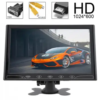10.1 Inch TFT LCD Color Car Rear View Monitor 2 Video Input DVD VCD Headrest Vehicle Monitor Support Audio Video HDMI VGA
10.1 Inch TFT LCD Color Car Rear View Monitor 2 Video Input DVD VCD Headrest Vehicle Monitor Support Audio Video HDMI VGA