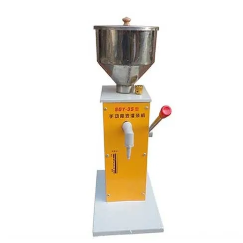 Food filling machine Manual hand pressure stainless paste dispensing liquid packaging equipment sold cream machine 1 ~ 50ml
Food filling machine Manual hand pressure stainless paste dispensing liquid packaging equipment sold cream machine 1 ~ 50ml