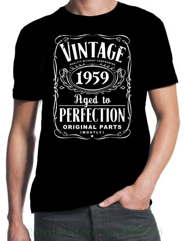 60th Birthday Vintage Aged To Perfection 1959 60 Years Old Gift Present T Shirt Print T Shirt Man Short
60th Birthday Vintage Aged To Perfection 1959 60 Years Old Gift Present T Shirt Print T Shirt Man Short
