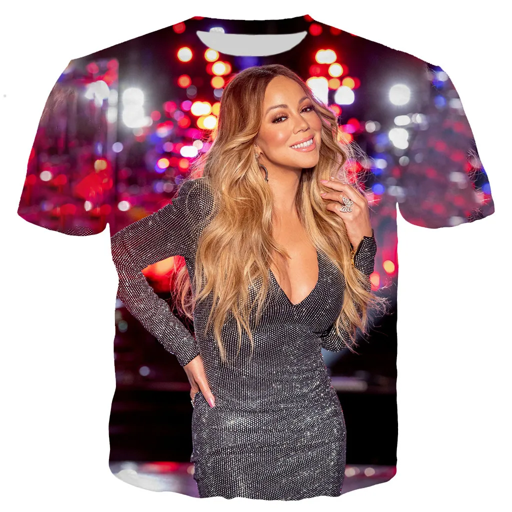Singer Mariah Carey cute men shirts 3D printed tee shirt funny fashion summer shirts cool shirt for men women unisex casual top
Singer Mariah Carey cute men shirts 3D printed tee shirt funny fashion summer shirts cool shirt for men women unisex casual top