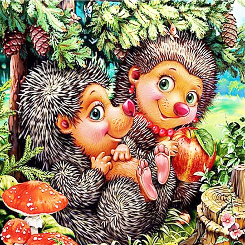 New 5D Diamond Painting Hedgehog Set For Embroidery Diamond Painting Cross Stitch Animals Rhinestone Mosaic FC2304
New 5D Diamond Painting Hedgehog Set For Embroidery Diamond Painting Cross Stitch Animals Rhinestone Mosaic FC2304