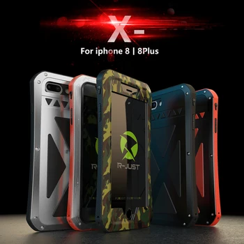 R-JUST phone Case For iPhone 8 8 Plus X 10 AMIRA Luxury Hard Metal Armor Shockproof Aluminum Waterproof Protective Cases funda
R-JUST phone Case For iPhone 8 8 Plus X 10 AMIRA Luxury Hard Metal Armor Shockproof Aluminum Waterproof Protective Cases funda