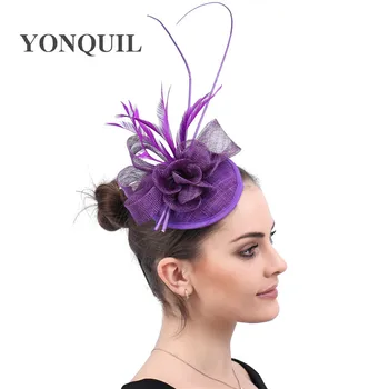 Elegant female sinamay headwear party chapeau cap floral handmade fascinator hats bridal women wedding headpiece haid clip mesh
Elegant female sinamay headwear party chapeau cap floral handmade fascinator hats bridal women wedding headpiece haid clip mesh