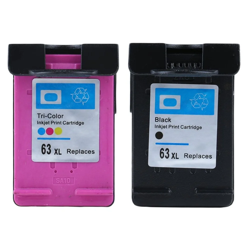 2Pcs Cartridge for 63 Ink Cartridge 63 XL 63XL For OfficeJet 3830 4650 4655 DeskJet 2130 2135 1110 3635 Printer Non-OEM
2Pcs Cartridge for 63 Ink Cartridge 63 XL 63XL For OfficeJet 3830 4650 4655 DeskJet 2130 2135 1110 3635 Printer Non-OEM