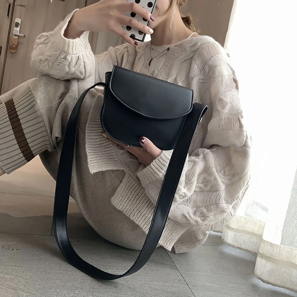 Molave handbag Women Simple Stylish Wild Round Cover Shoulder Mmessenger Bag Japan and Korean Style fashion bag women 2019jan9
Molave handbag Women Simple Stylish Wild Round Cover Shoulder Mmessenger Bag Japan and Korean Style fashion bag women 2019jan9