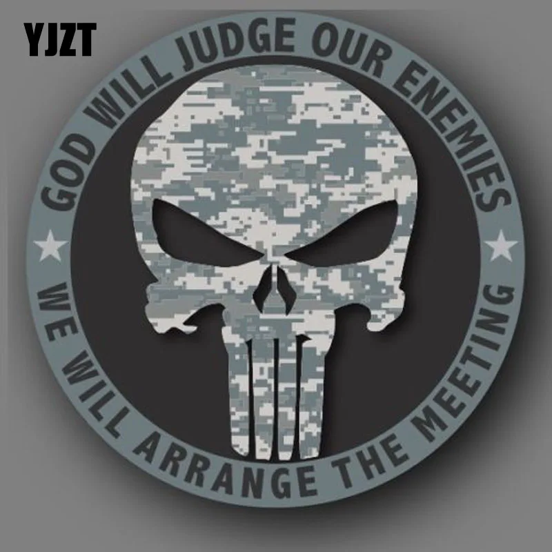 YJZT 10.2CMX10.2CM GOD WILL JUDGE OURENEMIES WE WILL ARRANGE THE MEETING Reflective Car Sticker C1-6022
YJZT 10.2CMX10.2CM GOD WILL JUDGE OURENEMIES WE WILL ARRANGE THE MEETING Reflective Car Sticker C1-6022