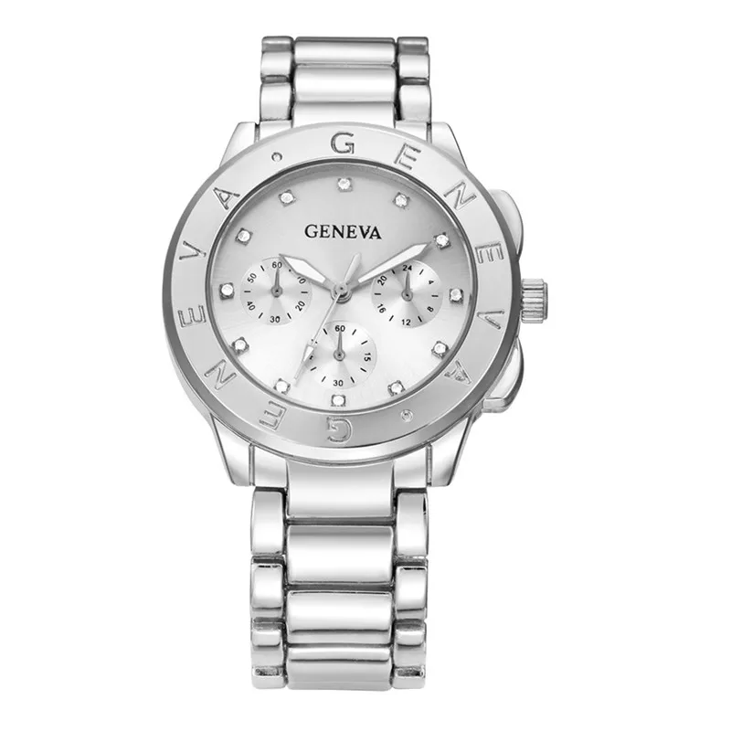 Men Watches Silver Luxury Brand GENEVA Stainless Steel Waterproof Quartz Watch Women Male Casual Hours Clock Men Business watch
Men Watches Silver Luxury Brand GENEVA Stainless Steel Waterproof Quartz Watch Women Male Casual Hours Clock Men Business watch
