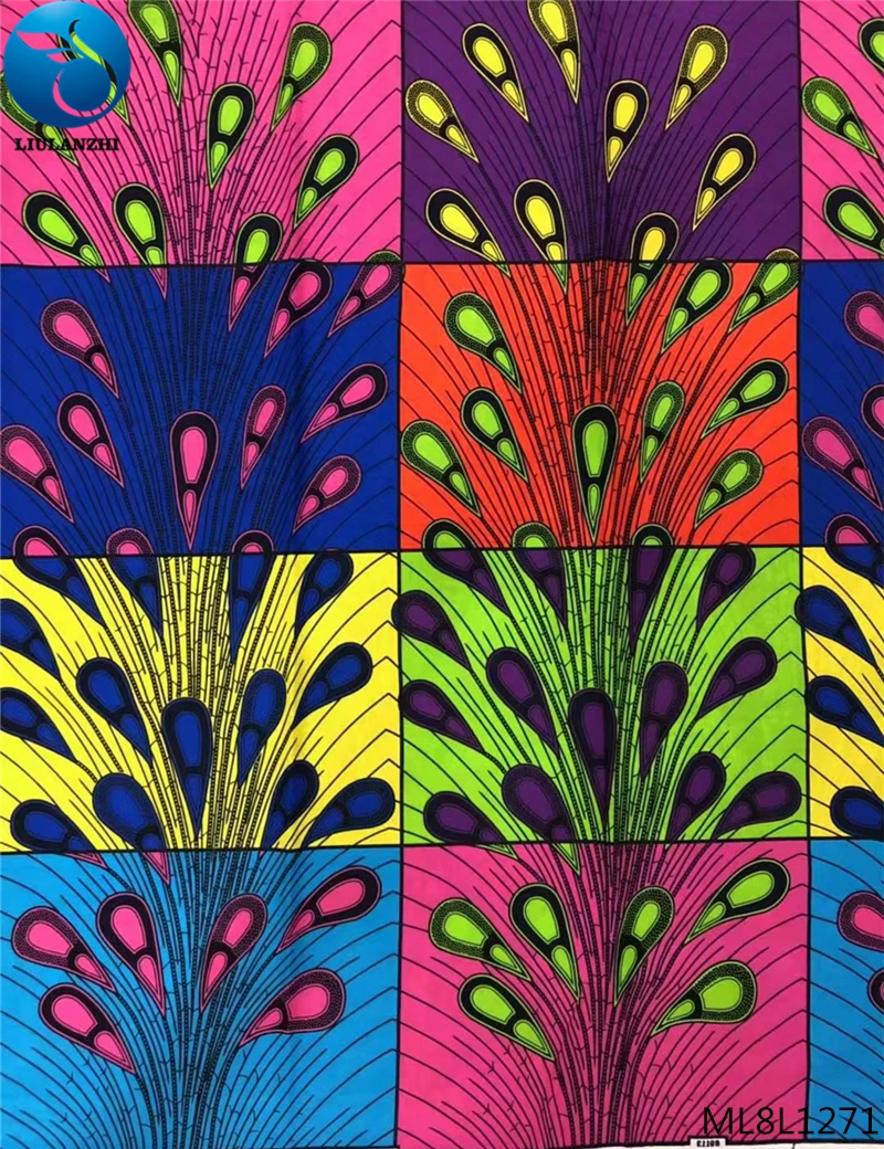 LIULANZHI african wax fabrics Latest multicolor printing ankara wax fabric cotton batilk fabric for clothes ML8L1260-ML8L1286
LIULANZHI african wax fabrics Latest multicolor printing ankara wax fabric cotton batilk fabric for clothes ML8L1260-ML8L1286